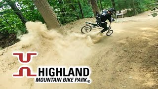 Recumbent Bike vs Highland MTB Park [upl. by Laikeze]