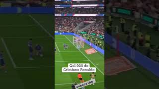 Ronaldo reach 900 goal of her life trending football viralvideo subscribe [upl. by Ynolem]