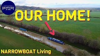 NARROWBOAT Living  WINTER cruising NEW waters in our NARROWBOAT home To Foxton Ep78 [upl. by Eillak71]