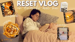 RESET VLOG ✨ Dimanche ressourçant  cuisine scrapbook ménage lecture [upl. by Liamaj]