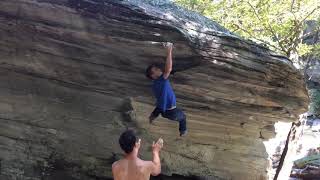 Glory Days V7  Wonderland Linville Gorge [upl. by Aenotna]