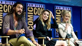 Aquaman  SDCC Full Panel  Majestic Entertainment News Coverage [upl. by Urson]