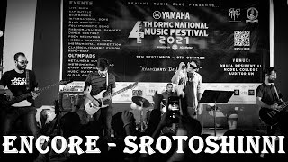 ENCORE  Srotoshinni Live Performance  Crowd Singing  Full Concert  4th DRMC Music Fest 2021 [upl. by Dorian]