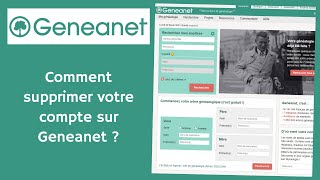 Comment supprimer votre compte sur Geneanet [upl. by Targett]