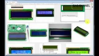 Урок 3 По микроконтроллерамAVR от КАС  подключение ЖК дисплея HD44780  atmega8 [upl. by Stauder]