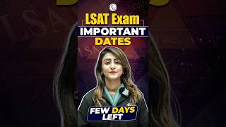 LSAT 2024 Exam Most Important Dates 🔥🔥 [upl. by Suinuj]