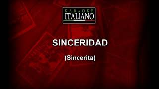 Sinceridad 🎤 Ricardo Cocciante Versión🔥 Karaoke ▶Éxito Italiano en Español◀ [upl. by Anagnos]