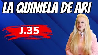 ⇶Pronóstico de la Quiniela de Ari Jornada 35 💁Arice Fútbol Tv [upl. by Aivilys]