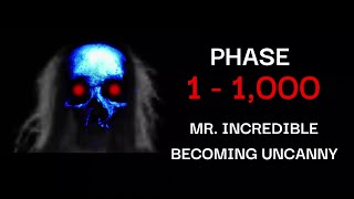 Mr Incredible Becoming Uncanny 1000 Phases Ultra Extended [upl. by Maiocco742]