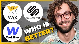 Wix vs SquareSpace vs Webflow Quick Comparison amp Review [upl. by Ronald]