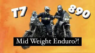 KTM 890 Adventure R Enduro Riding [upl. by Ruddy]