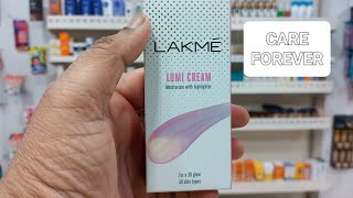 LAKME LUMI CREAM MOISTURISER WITH HIGHLIGHTER [upl. by Dumanian159]