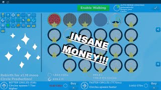 ROBLOX MERGING LEGENDS I made Insane Money ingame [upl. by Giles218]