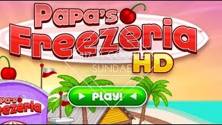 Papa’s Freezeria HD 17 A cookie sundae [upl. by Ogu]