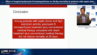 Effect of Polymyxin B Hemoperfusion on Septic Shock and Elevated Endotoxin Level [upl. by Manouch]