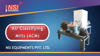 AIR CLASSIFYING MILL ACM [upl. by Abigale]