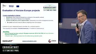 Conference Eurosatory 2022  Horizon Europe Open calls on Access and flow of people control in [upl. by Amathiste]