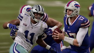 Super Bowl LVIII Simulation  Cowboys vs Bills  Madden 24 Super Bowl Scenarios [upl. by Gary]