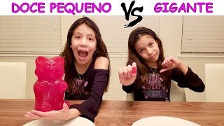 DOCE PEQUENO VS GIGANTE [upl. by Agna560]