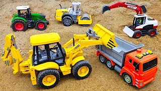 Mega RC Trucks RC Heavy Haulage RC Car Transport RC Traktor Volvo Lesu BL71 RC Wheel Loader Dozer [upl. by Aecila]