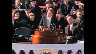 Inaugural Address of John F Kennedy USG 17 MI [upl. by Yar]