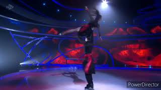 Daniel Whiston and Professional Skaters skating in Dancing On Ice Semi Final 3324 [upl. by Dranel]