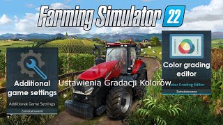 Farming Simulator 22 Moje ustawienia graficzne  ustawienia modów [upl. by Androw]