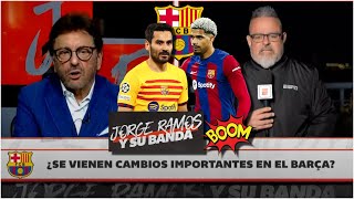 ESCÁNDALO en BARCELONA ESTALLARON Gundogan y Araújo por derrota vs PSG  Jorge Ramos y su Banda [upl. by Conte]