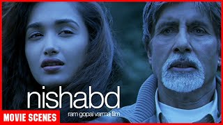 Nishabd  Amitabh Bachchan  Jiah Khan  Revathi  Nassar जिया ने अमिताभ का camera गिराकर रो पड़ी [upl. by Lilas]