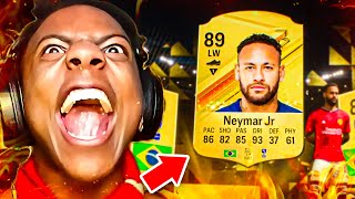 SPEEDs LUCKY FIFA 24 Pack Opening PACKS NEYMAR JR [upl. by Yasmeen]