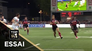 TOP 14  Essai Jérémy GONDRAND USO  Oyonnax  Lyon  J25  Saison 20172018 [upl. by Nomzaj]