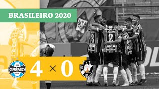 Grêmio 4 x 0 Vasco  Gols  0612  Brasileirão 2020 [upl. by Sinnard]