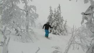 Powder skiing in Trysil Norway [upl. by Idalia383]