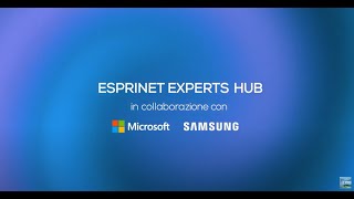 Experts Hub AI Microsoft e Samsung [upl. by Sender928]