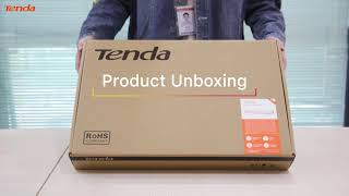 Tenda TEG1050F 48GE2SFP Ethernet Switch Unboxing [upl. by Rosanne]