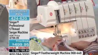 Singer Professional 5 Thread Serger Machine [upl. by Bissell]