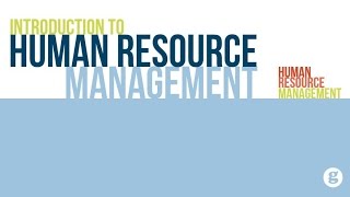 Introduction to Human Resource Management [upl. by Spindell462]