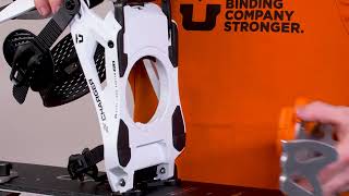 How To Use Charger Splitboard Bindings  Union Binding Company [upl. by Anej]