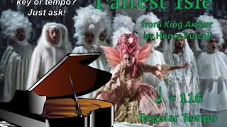 Fairest Isle by Purcell Piano Accompaniment [upl. by Shaylah945]