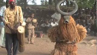 African Art Mask Performances in the Winiama Village of Ouri Burkina Faso 2007 [upl. by Armahs121]