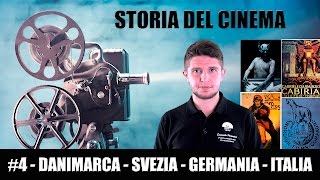 Storia del cinema 4  Danimarca Svezia Germania e Italia 1905  1915 [upl. by Hardej]