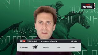 100 Quinté – Pronostics du Mardi 2 mai  Prix Benjamin Boutin sur lhippodrome de Compiègne [upl. by Shreve254]