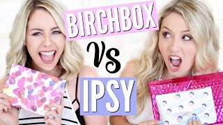 Unboxing BIRCHBOX vs IPSY  July  HUGE ANNOUNCEMENT [upl. by Seraphim]