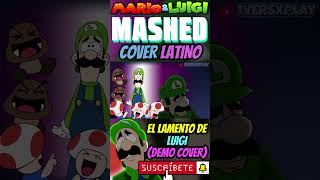 EL LAMENTO DE LUIGI Cover Latino cover fandub shorts [upl. by Sire707]