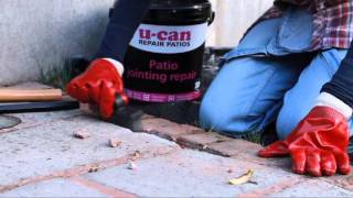 How to repair patio joints  UCAN Patio Jointing Repair [upl. by Tia]