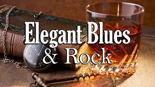 Elegant Whiskey Blues  Smooth Rock and Blues Ballads Music [upl. by Odlo]