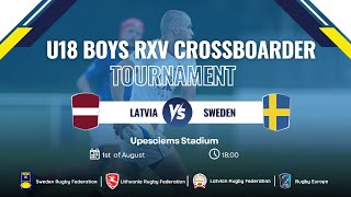 U18 Rugby XV Latvia VS Sweden [upl. by Tamaru]