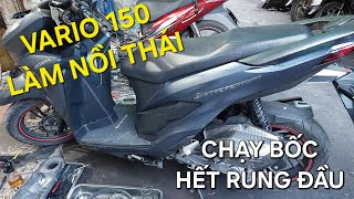 LÀM NỒI VARIO 150 CHẠY BỐC HẾT RUNG ĐẦU BÁO GIÁ LÀM NỒI THÁI HONDA VARIO vario150 vario125 VARIO [upl. by Navlys341]