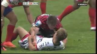 Le drop magistral de Jonny Wilkinson contre les Saracens en demifinale de HCup [upl. by Nahsaj999]