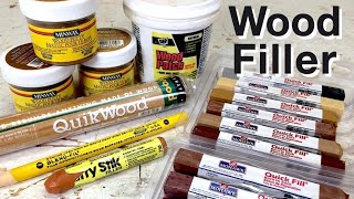 Wood Filler amp Putty for Furniture Repair  Woodworking How to [upl. by Osterhus235]